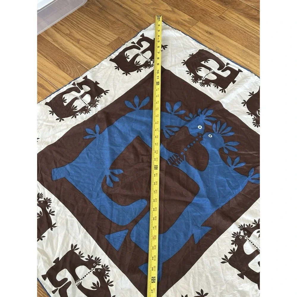 Aniunik Scandanavin Folk‎ Art Tapestry Nordic Rustik Wall Hanging Boho Cabin
